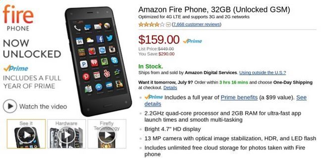 Fotografía - [Offre Alerte] Amazon offre le téléphone feu pour seulement 160 $ ​​Aujourd'hui (en année pleine de Premier Inclus), le Premier Jour Vente est parfait pour la semaine prochaine
